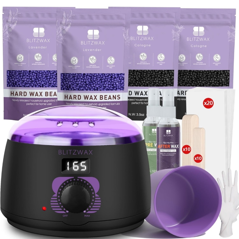 💜 NIB Waxing Kit Digital Wax Kit Suitable for Sensitive Skin